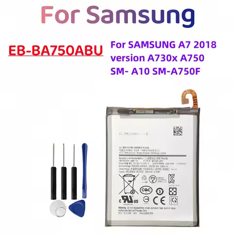 3300mAh Battery EB-BA750ABU For Samsung Galaxy A10 / A7 (2018) A750 SM-A750F/DS SM-A750FN/DS A750F A