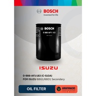 Bosch Oil Filter for Isuzu 6BG1/6BD1 Secondary 0-986-AF1-183 (C-510A)