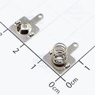 XO [30 Pieces]- AA Battery Pin Contact Spring Solder PCB V6 10x9mm