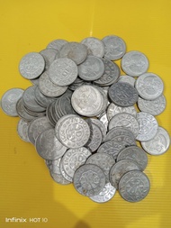 Koin 10 SEN Indonesia tahun 1951 1954 1957 uang kuno Aluminium