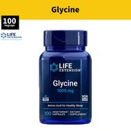 Life Extension Glycine 1000mg 100 Capsules USA Imported Dietary Supplement