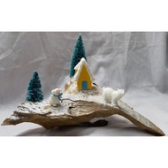 Mini Snow View Decoration~1 Snowing View ornament-1