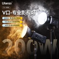ULANZI VL200 Bi Dual Color Temperature Studio Light 200W High Power Photography Fill Light