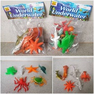 Sea Animal Children's Toys, 6 pcs
