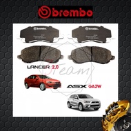 BREMBO HP2000 Front Brake Pads - Mitsubishi Lancer 2.0 CY4A GLS,GT'07 | ASX GA2W
