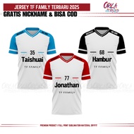 NEWEST TF FAMILY Jersey SUMMER GAMES 2025 Full Printing Free Name and Back Number Available for Chil