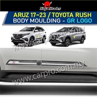 HC CARGO Perodua Aruz Toyota Rush GR Side Door Mouding Lining Garnish Trim Chrome ABS