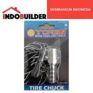 TORA AIR CHUCK CLIP PENDEK MODEL JEPIT / TIRE CHUCK FOR INFLATOR
