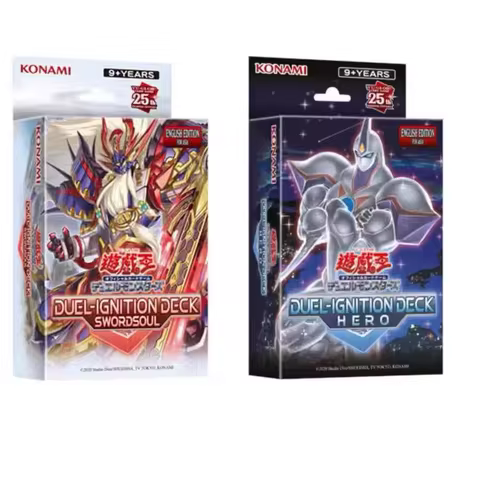 English Yu-Gi-Oh Card Game Structure Deck:HERO/Rise of the Blue-Eyes Asian/Tactical-Try Deck Exorcis