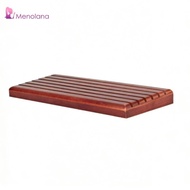 [Menolana] Premium Rubber Wood Medal Display Stand Multi Function Award Shelf Challenge Coin Organiz
