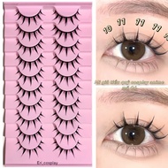 Collection of anime makeup cosplay false eyelashes, Douyin