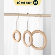 Mika circle wooden circle hanging towel hanging fabric decoration fashion shop