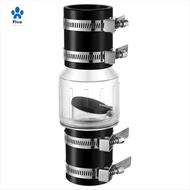 1-1/2inch CV-150 Sump Pump Check Valve, Spring Loaded Flapper for Backflow Prevention, Silent Check 