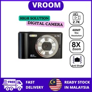 🔥READY STOCK🔥 XVISION DIGITAL  CAMERA S-48 48MP 1080P 2.8-inch IPS Screen 8X Zoom Auto Focus Self-Ti