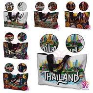 Thai Bangkok Pratunam Souvenir Tote Bag