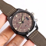 1: 1 High-Quality Original Standard Real Shot IWC Pilot IWC Pilot Chronograph Series Ceramic Men's W