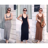 F.Fiesta Only.Fashion Knitted Spaghetti Dress 5618