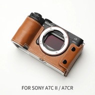 (พร้อมส่ง) Mr Stone เคสกล้อง โซนี่ Sony A7CII / A7CR เคสหนังวัวแท้ พรีเมียม case Sony A7C MARK2