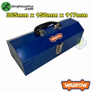 Wadfow WTB8A11 iron tool box size 365mm x 150mm x 117mm