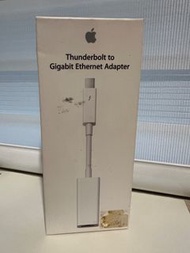 蘋果原廠 Thunderbolt 對 Gigabit 乙太網路轉換器,  Thunderbolt to Ethernet