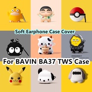 【Discount】 For BAVIN BA37 TWS Case Drop Resistant Cartoon for BAVIN BA37 TWS Casing Soft Earphone Ca