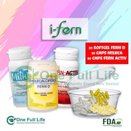 Fern SET REFILL Fern D Vitamin D, Activ, Milkca 20 Caps Each