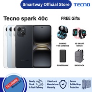 TECNO SPARK 40C (16GB*(8+8)RAM+256GB ROM) Mediatek Helio G81 l 6000mAH Battery l 18W Fast Charge