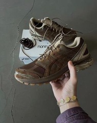 nonnative x  ASICS Gel-Terrain Gore-Tex 舒適百搭防水 低幫 越野跑步鞋 男女同款 棕色
