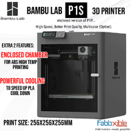 Bambu Lab P1S Fully Enclosed Multicolor High Speed 3D Printer