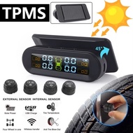 🔥SG SELLER🔥 New Solar TPMS Tyre Pressure Monitoring System Wireless Pressure Monitor Tyre Valve Cap Tyre Pressure Gauge