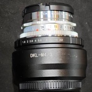 Voigtlander 35 35mm  福倫達 35/3.4 Fo...