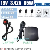 ASUS Vivobook Charger Laptop Charger A412D A407M X453M A507M A407U A456U A556U A456 X556UB 3.42A 2.3