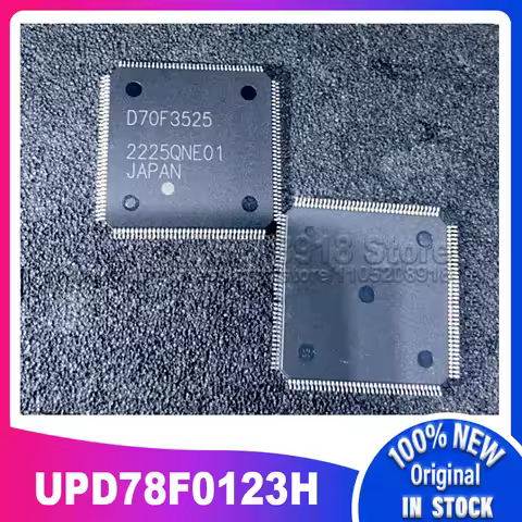 2~10PCS/LOT UPD78F0123H UPD78F0123HGB UPD78F0123HGB-8ET-A F0123H QFP52 100% New Spot stock