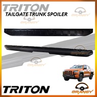 Mitsubishi Triton 2024 to 2026 Trunk Spoiler Tailgate Trim Cover ( Car Accessories )