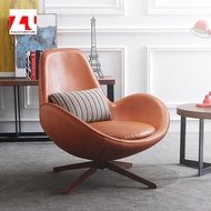 ۞♙ [Contact customer service first] Nordic creative fashion single leisure sofa chair modern minimalist designer negotiation lunch break lounge