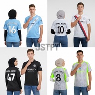 Mchstr Cty Home Away Jersey 3rd 2025 2026 Cty Fans Football Shirt Custom Screen Printing Name Number