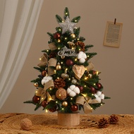Luxury Christmas Tree set mini 45cm-60cm with decro & light table cute tree bow pony elf ชุดต้นคริสต