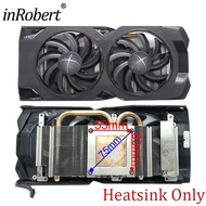 Heatsink For XFX RX 580 2048SP 470D 570 8GB GPU Graphic Video Card Radiator 85mm Coog Fan with case 