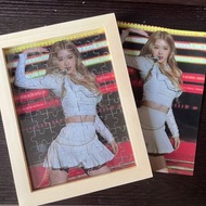 BLACKPINK應援 postcard   ROSÉ JISOO JENNIE LISA 肉 秀 妮 莎專輯小卡明信片貼紙特典周邊週邊