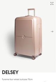 🇬🇧英國直送 免費速遞 Free courier🇬🇧 DELSEY Turenne four-wheel suitcase 75cm