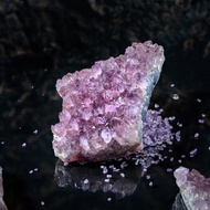 紫鈦晶簇 贈晶簇刷 D37703