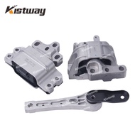3PCS Engine GearBox Mount Kit For Audi TT TTS 2007-2014 2.0T For VW Golf 8J0199262 1K0199555AB 3C019