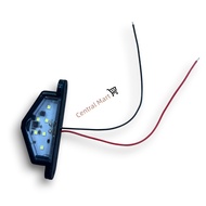 Universal Triangle License Lamp Plate Number 6 LED 12V 24V