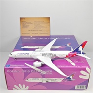 NG Models 55128 1: 400 Hawaii Air B787-9 N781HA Alloy Airplane Model