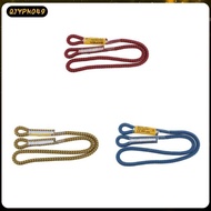 [qjypno49] 80cm/100cm 25KN 8mm Diameter Prusik Eye-to- for Arborist Rock Climbing Caving Ziplining
