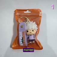 GANTUNGAN [Read description] New Hunter x hunter hisoka killu rubber keychain