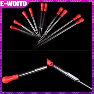 E-WOITD 2Pcs Rubber Head Glass ttes Dropper Lab Glassware Tool For Veterinary Test E-WOITD