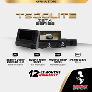 Mohawk T500S Lite Dashcam 3 Channel Car Dashcam 4K (2160P+1080P+1080P) Premium Edition ADAS Wifi HDR