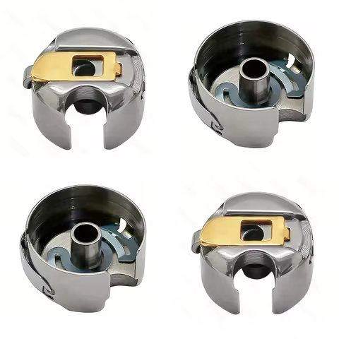 2PCS #BC-DB1-NBL Titanium Industrial Sewing Machine Titanium Bobbin Cases Compatible with JUKI CONSE