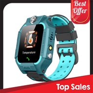 1.44 Kids Smart Watch with Thermometer 2-Way Call Voice Chat LBS Location SOS Emergency Help Bracele